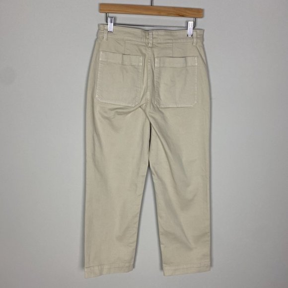 Everlane Cream Wide-Leg Pants - Picture 5 of 7